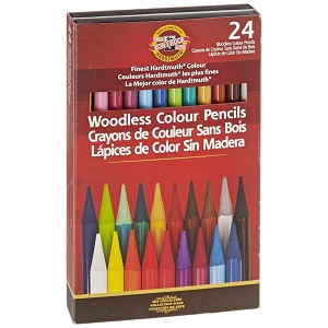 Koh-i-noor Progresso Woodless Colored Pencils Review