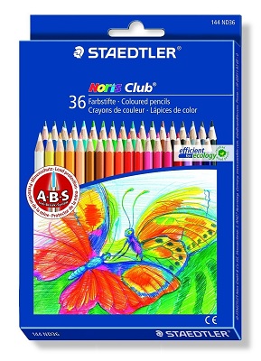 Staedtler Colored Pencils 72 Color Chart