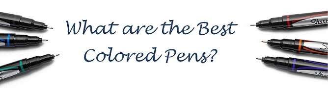 best colored pens