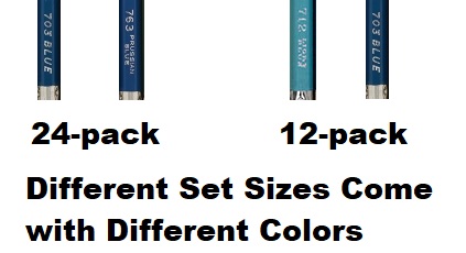 general's kimberly watercolor pencils pack sizes
