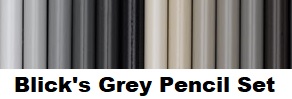 Blick Studio Colored Pencils Grey