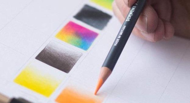 derwent procolour colored pencils application