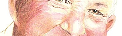old man coloring skin tone colored pencils