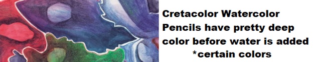 cretacolor marino watercolor pencil color intensity