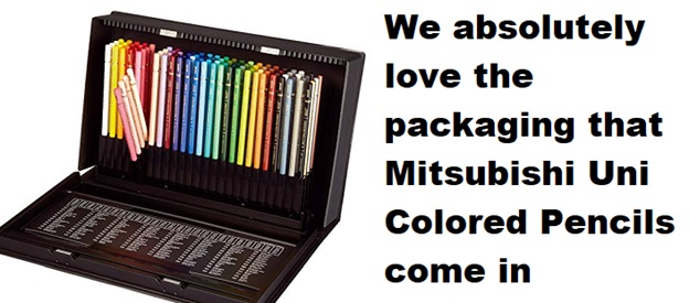 Fueled by Clouds & Coffee: Review: Mitsubishi Uni Colored Pencils