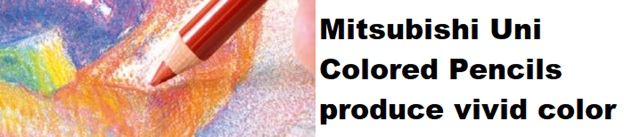 Mitsubishi Uni Colored Pencils vivid color